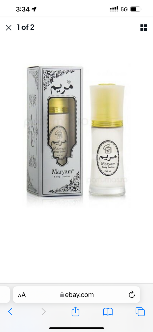 Perfumed body lotion