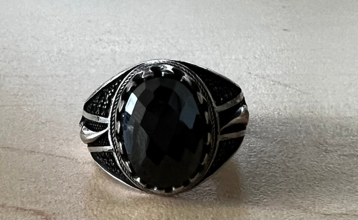 Silver Men Rings خواتم رجالي فضة