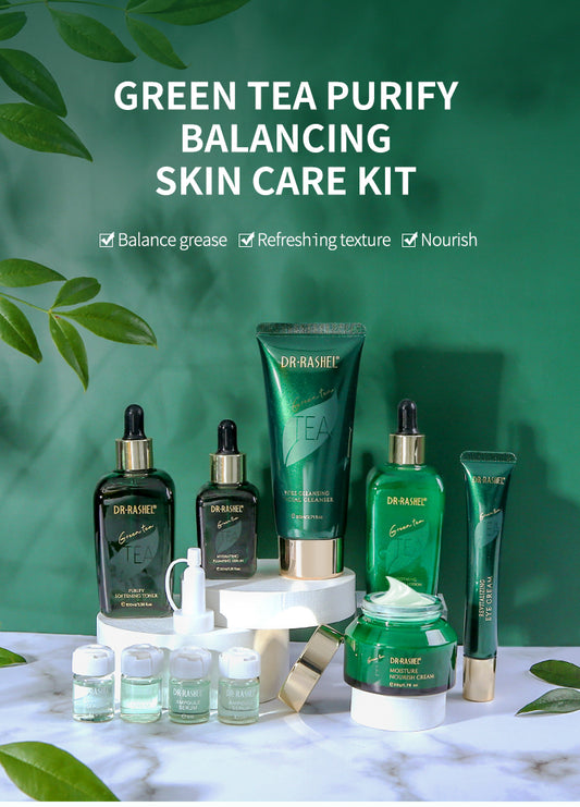 Green tea purity balancing skin care kit