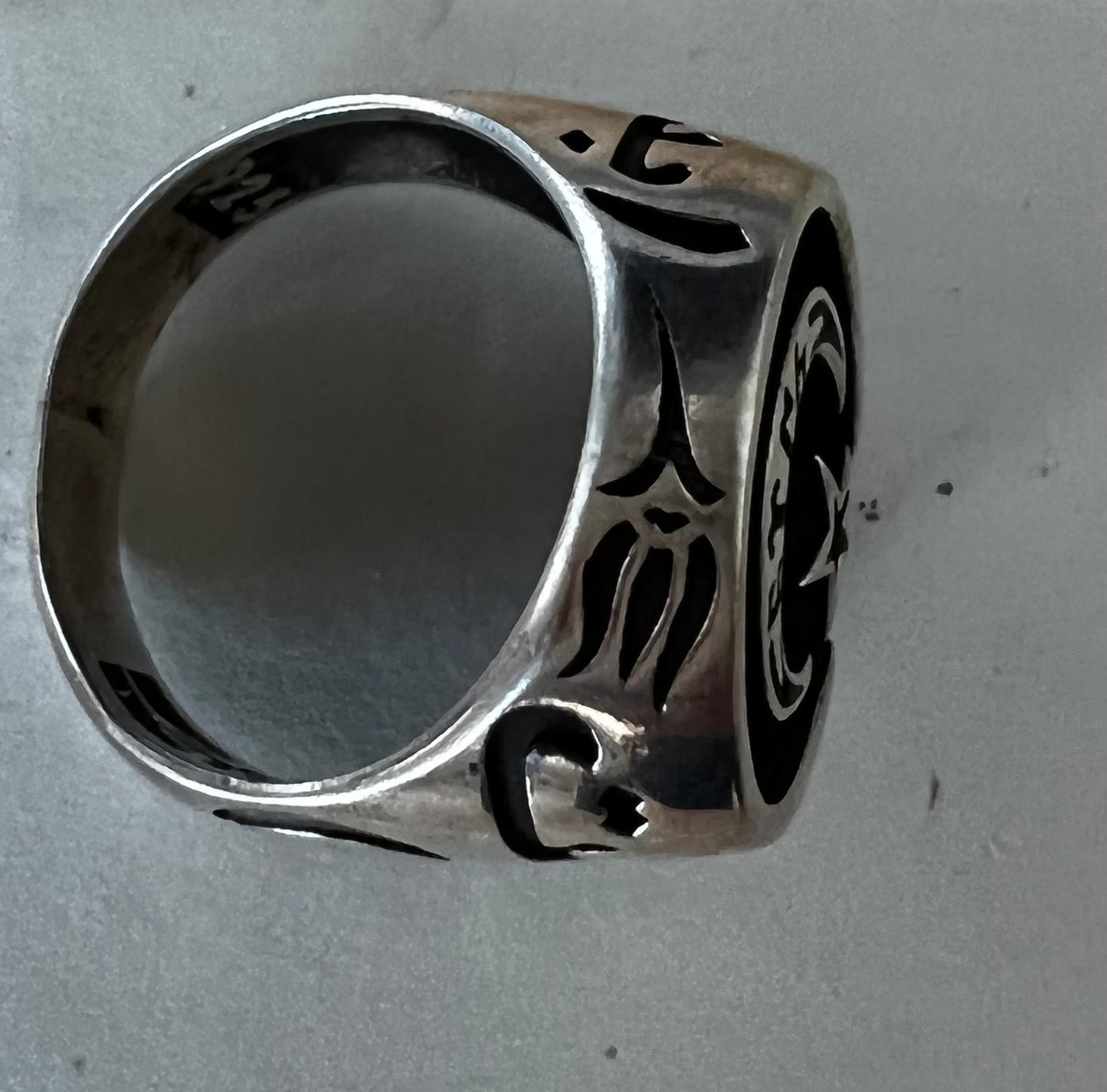 Silver Men Rings خواتم رجالي فضة