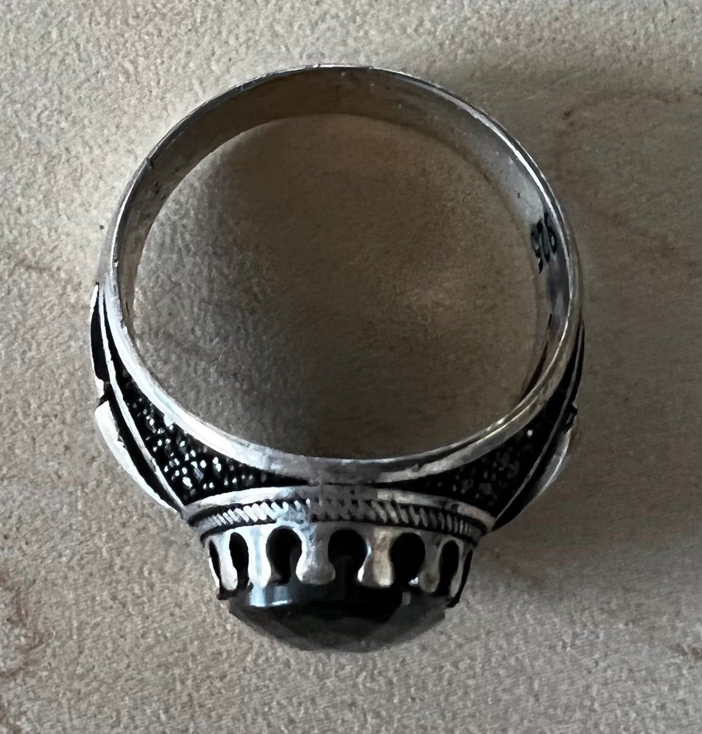 Silver Men Rings خواتم رجالي فضة